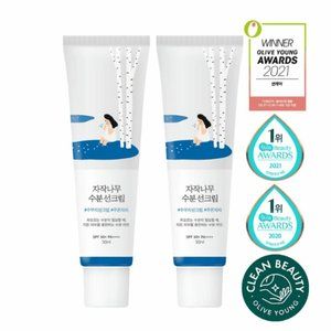 Round Lab Birch Juice Moisturizing Sun Cream 50ml + 50ml Special Set(1+1)